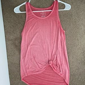 American eagle salmon tank top